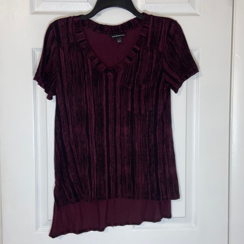 Rock & Republic Striped Design Shirt - Picture 1 of 5